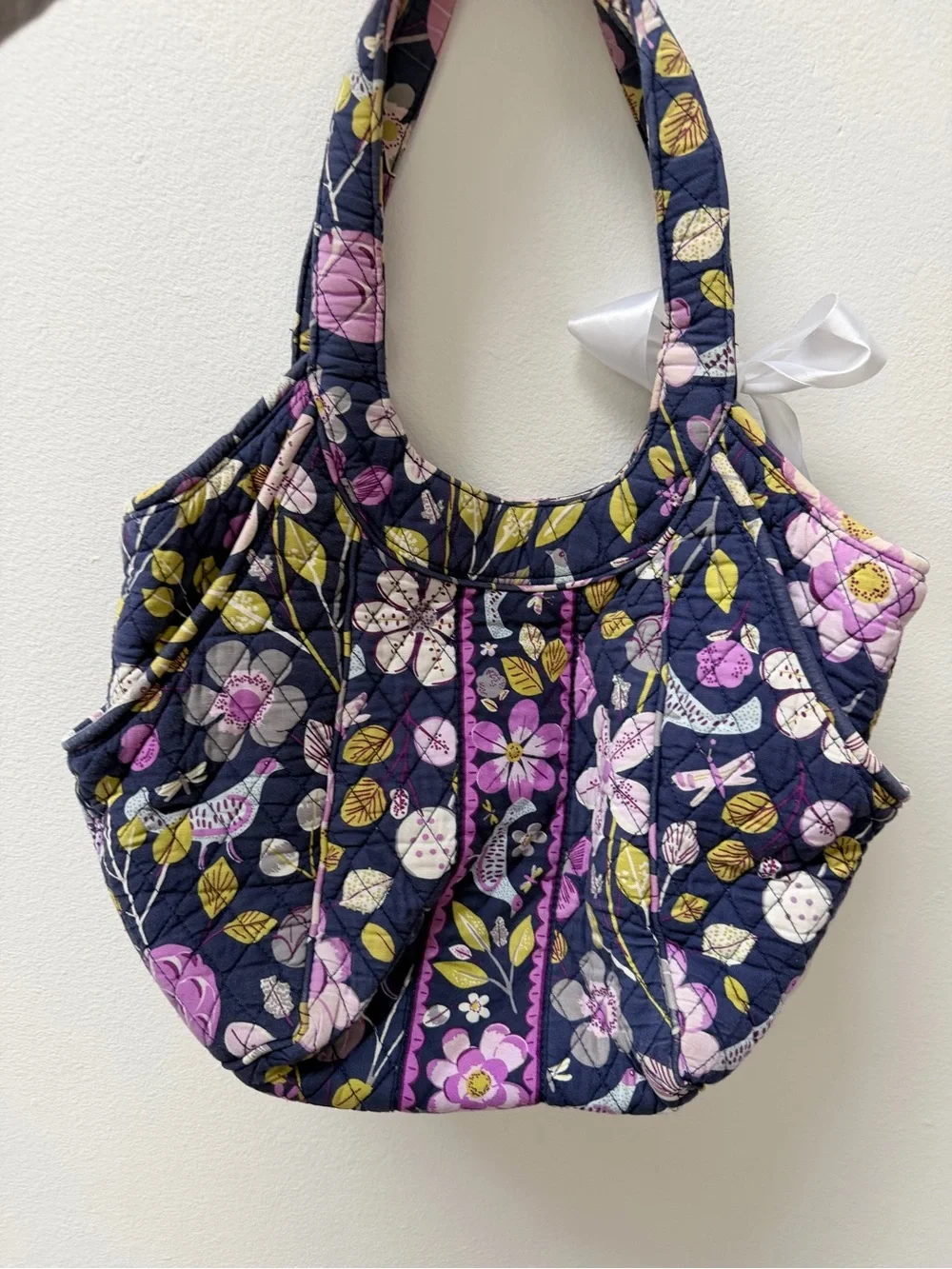 Vera Bradley Floral Nightingale Y2K Cottagecore Coquette Retired Tote Bag